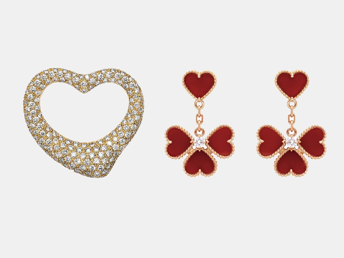 اكتشفي تاريخ مجوهرات القلب وسحرها الأبدي منذ العصور الوسطى