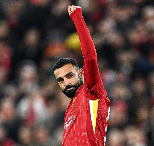 محمد صلاح يسجل ثنائية أمام نيوكاسل يونايتد