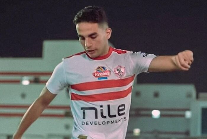 طبيب الزمالك يعلن إصابة محمد حمدي بشرخ في ضلعين 