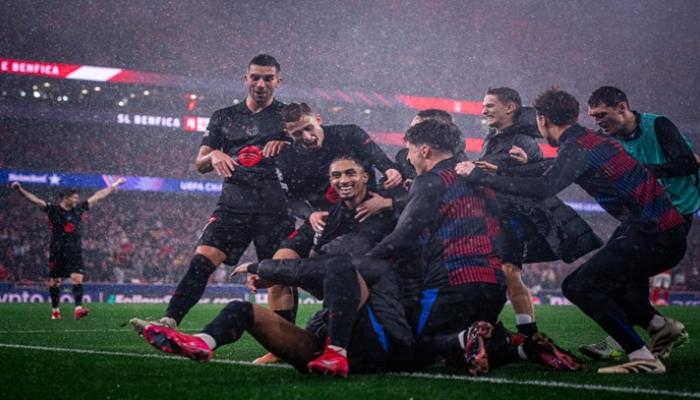  جنون الريمونتادا.. برشلونة يهيمن على دوري الأبطال برقم تاريخي 