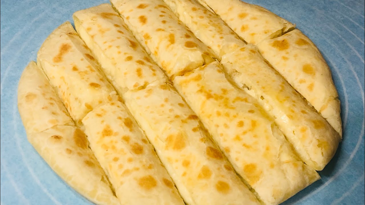   في المقلاة بدون خميرة طريقة عمل خبز بطاطس بالجبن سريع في 10 دقائق مذاقه رائع 