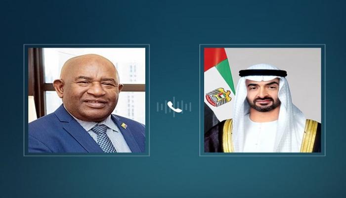  محمد بن زايد يبحث ورئيس جرز القمر التعاون بين البلدين 