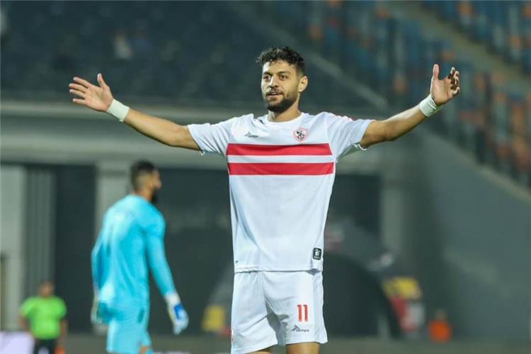 شلبي يتقدم للزمالك على إنيمبا في الشوط الأول